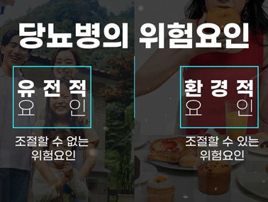 당뇨병 위험요인 - 당뇨병 예방관리